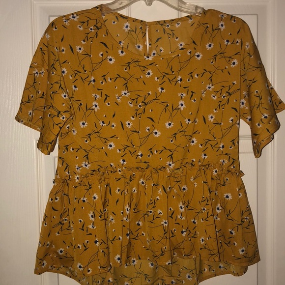 Floral Babydoll Blouse - Picture 2 of 6
